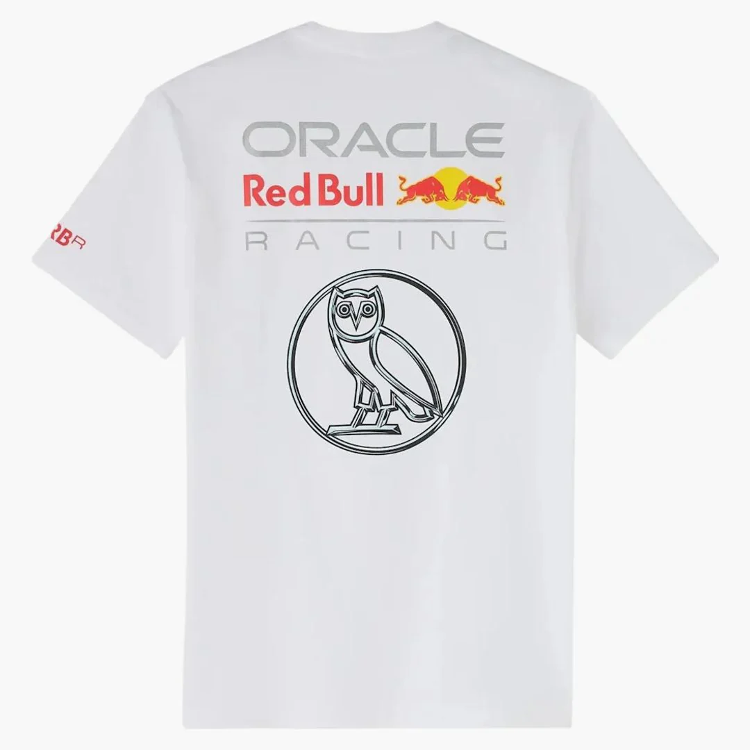 Ovo X Red Bull Racing Paddock T-shirt White - Image 2