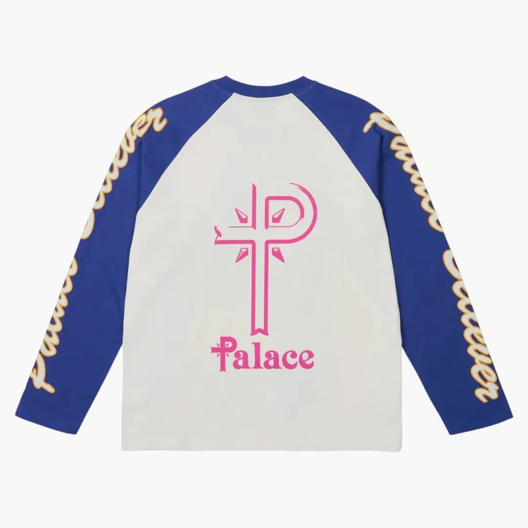Palace 1 Truth Longsleeve Posh Blue - Image 2