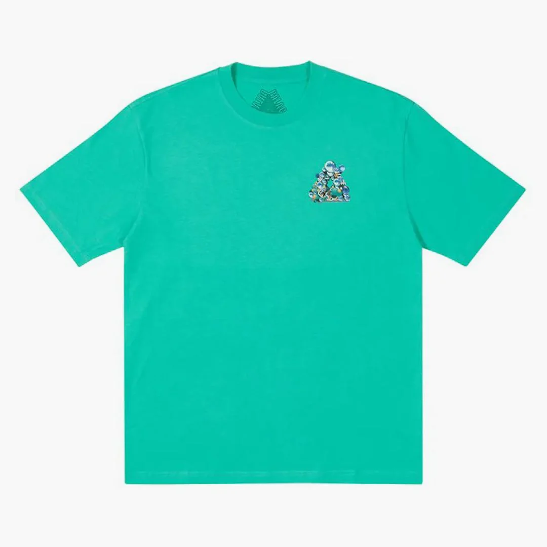 Palace Bubbling T-shirt Aqua - Image 2