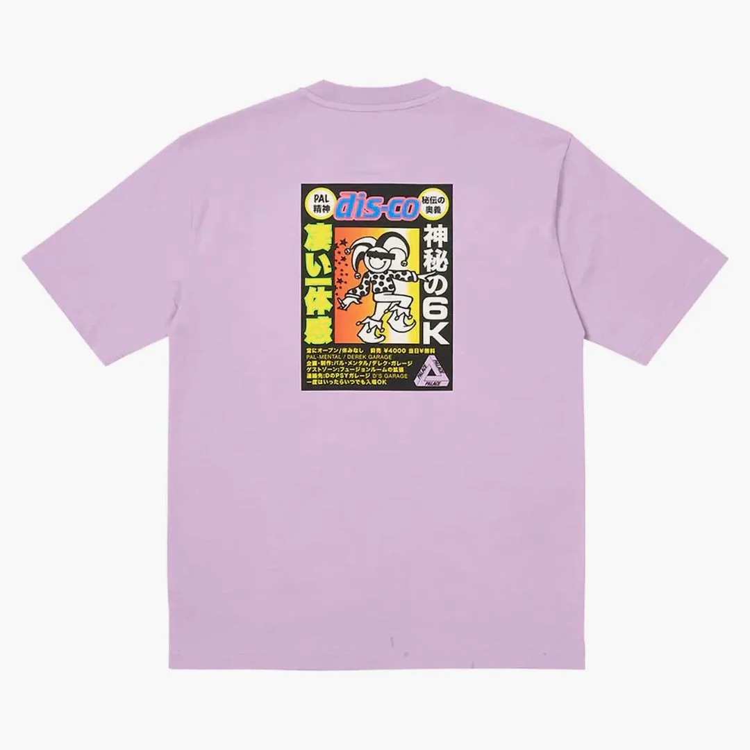 Palace Derek Garage T-shirt Light Purple - Image 2
