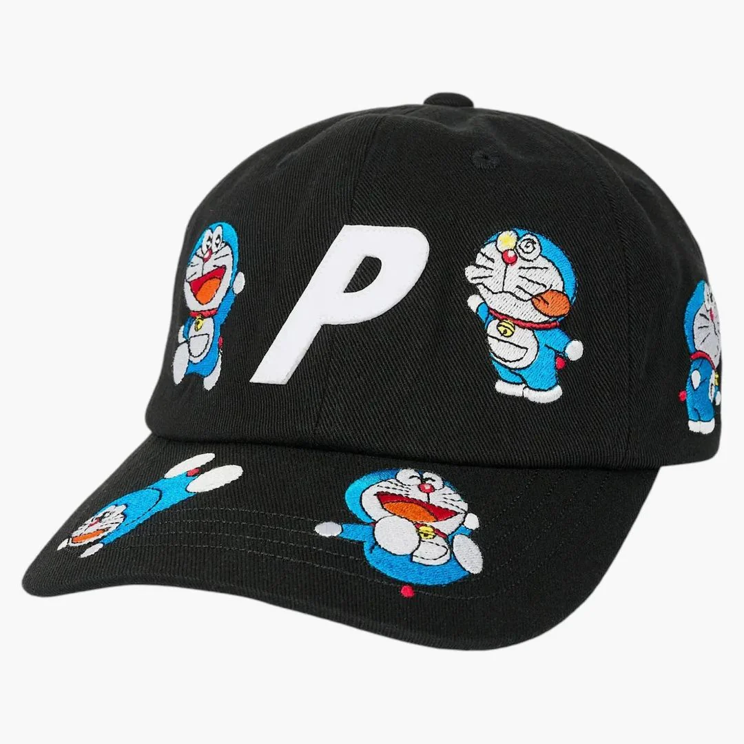 Palace Doraemon 6-panel Black - Image 2