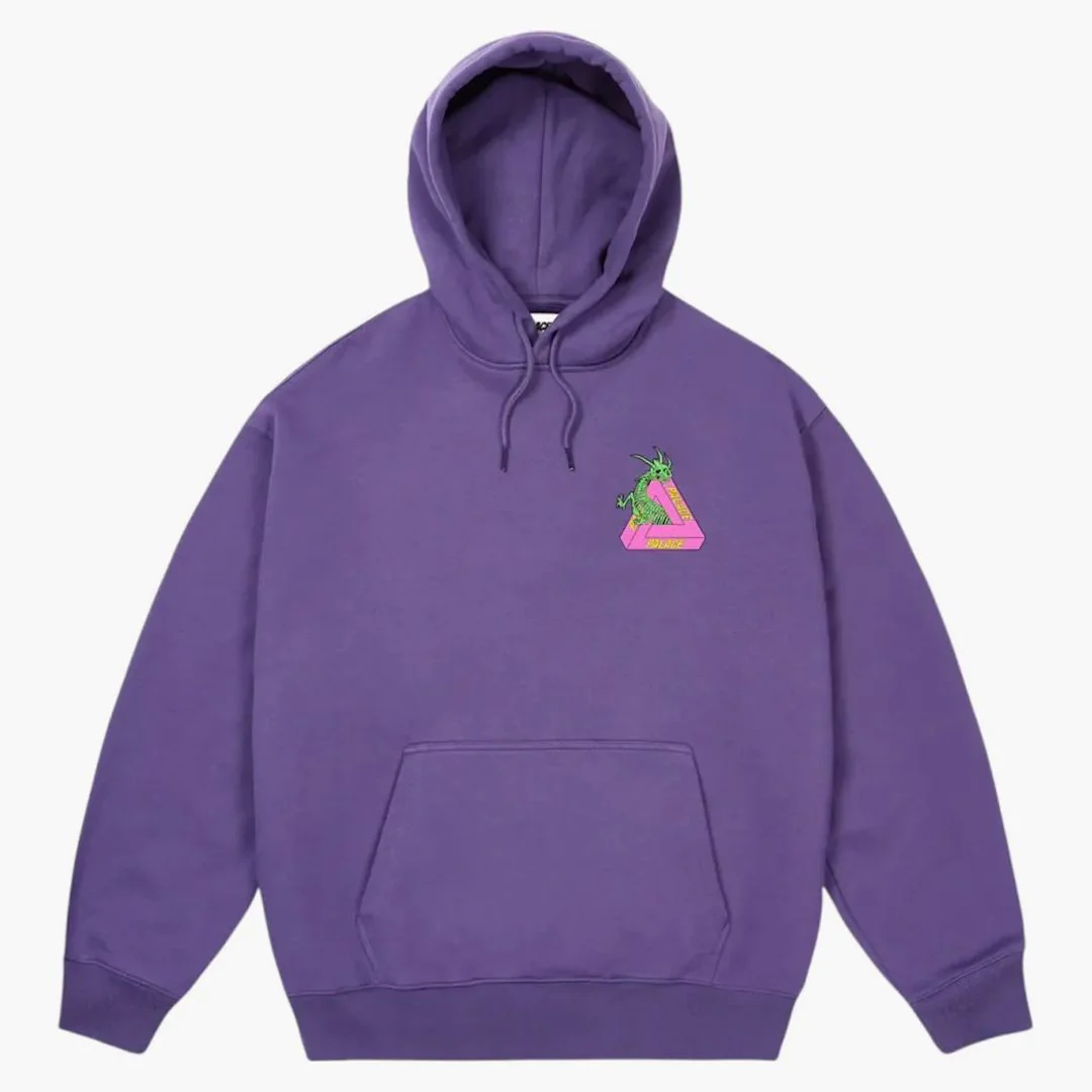 Palace Dragon Bones Tri Hood Purp - Image 2