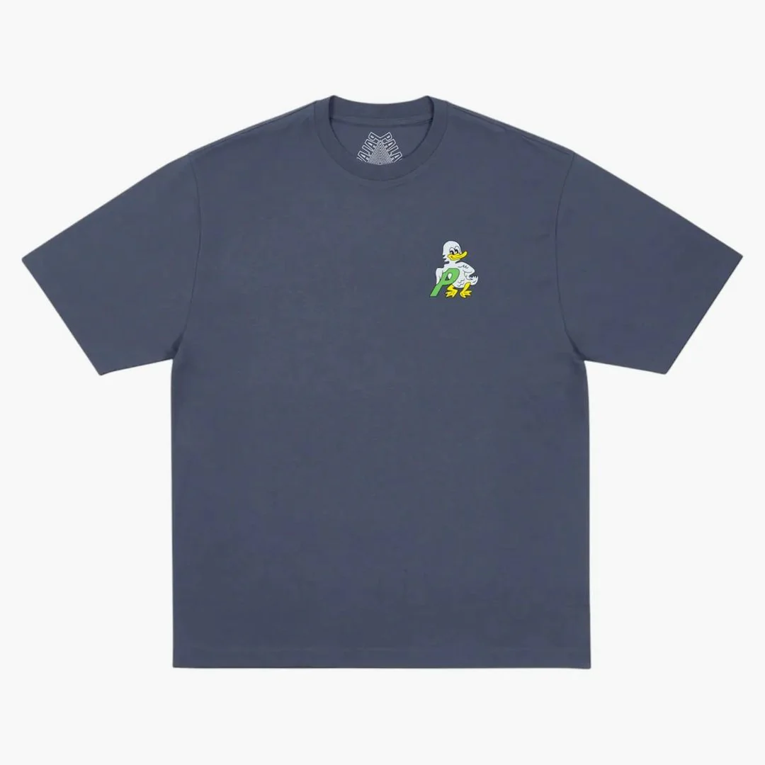 Palace Duck Off T-shirt Navy - Image 2