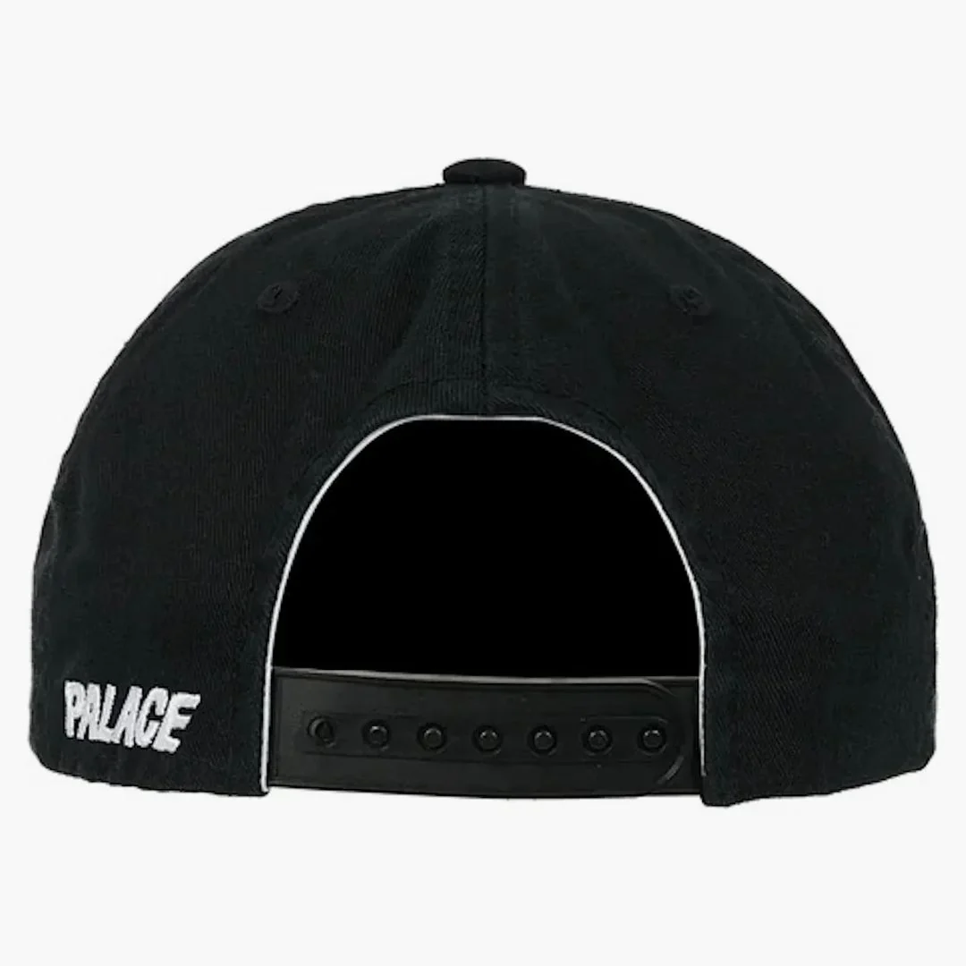 Palace Faux Leather Bunning Man Snapback Black - Image 2