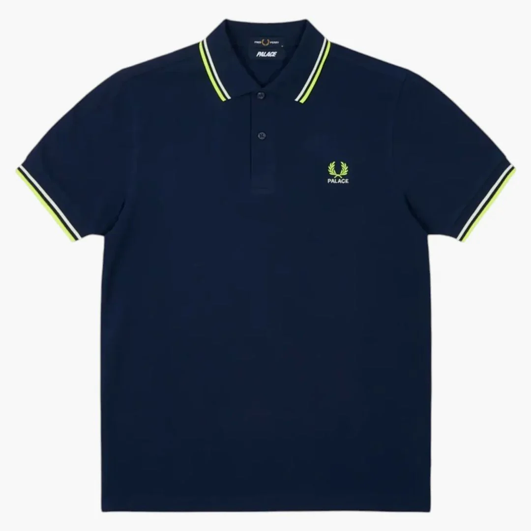 Palace Fred Perry Shirt Peacoat