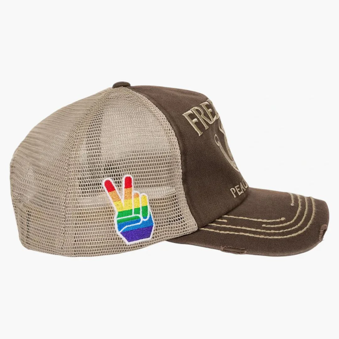 Palace Freedom Distressed Trucker Fox - Image 2