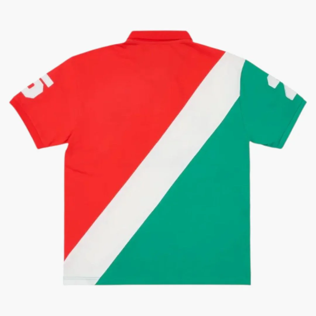 Palace Geezer Polo Red/green - Image 2