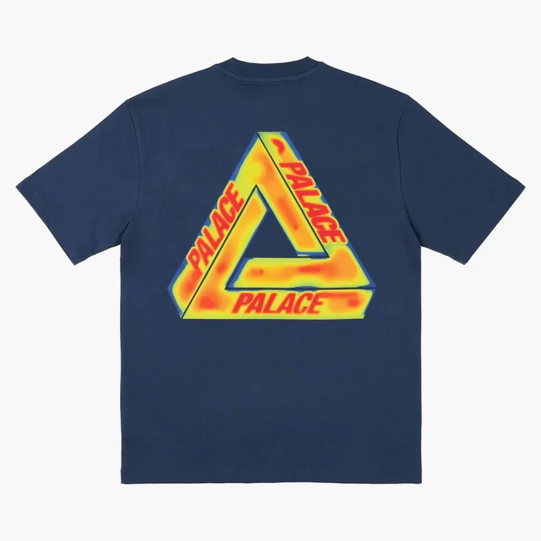 Palace Heat Sensi T-shirt Navy - Image 2