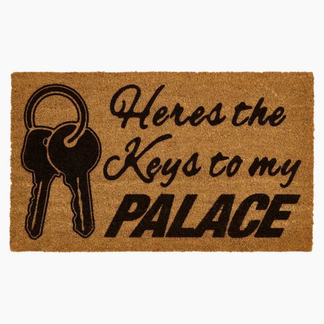 Palace Key To My Door Mat Brown - Image 2
