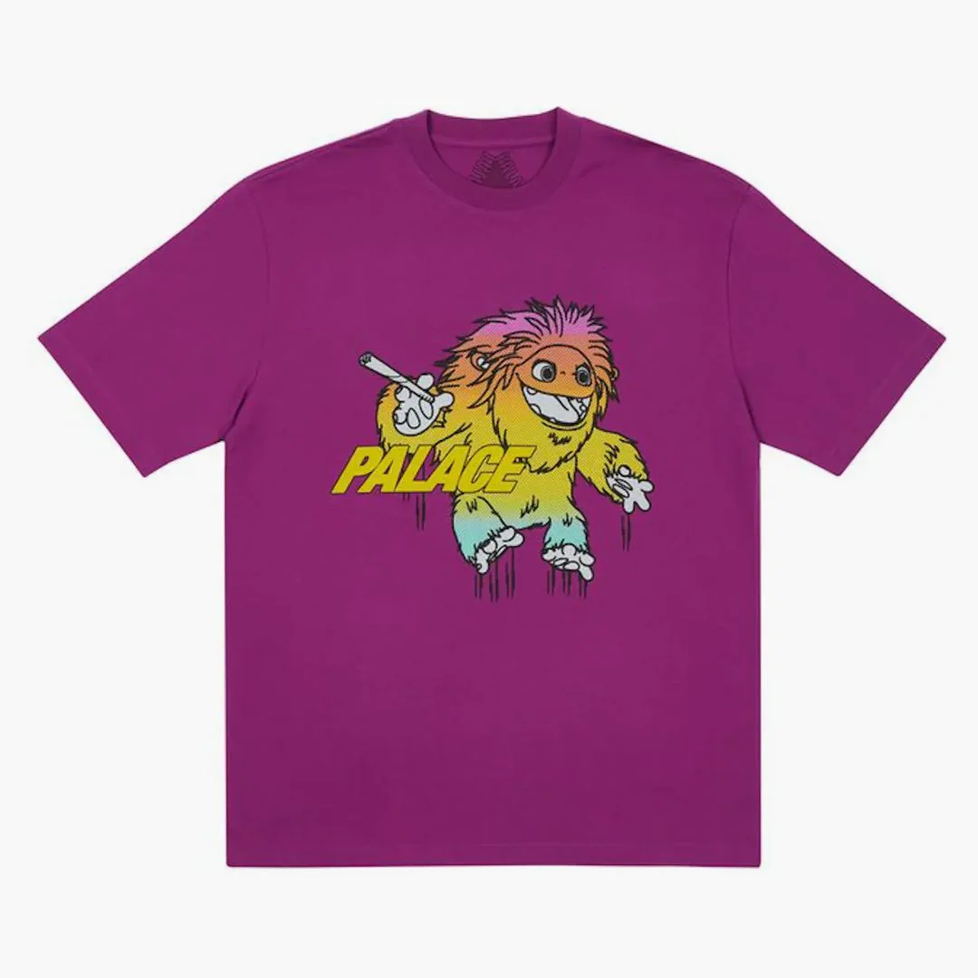 Palace Large Up T-shirt (fw21) Plum
