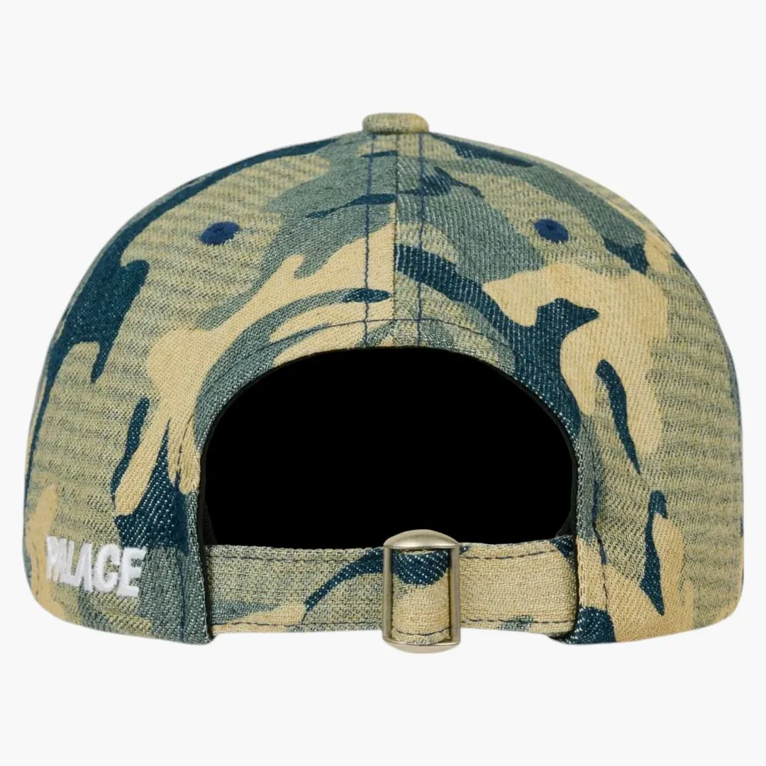 Palace P 6-panel (ss25) Camo Denim - Image 2