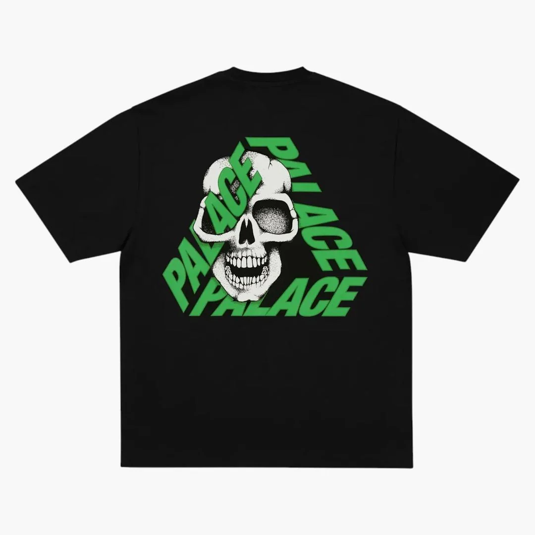 Palace P3 Skull T-shirt Black - Image 2
