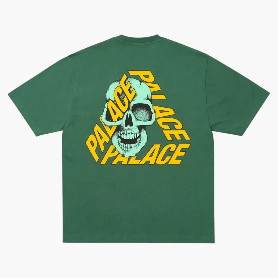 Palace P3 Skull T-shirt Racey Green