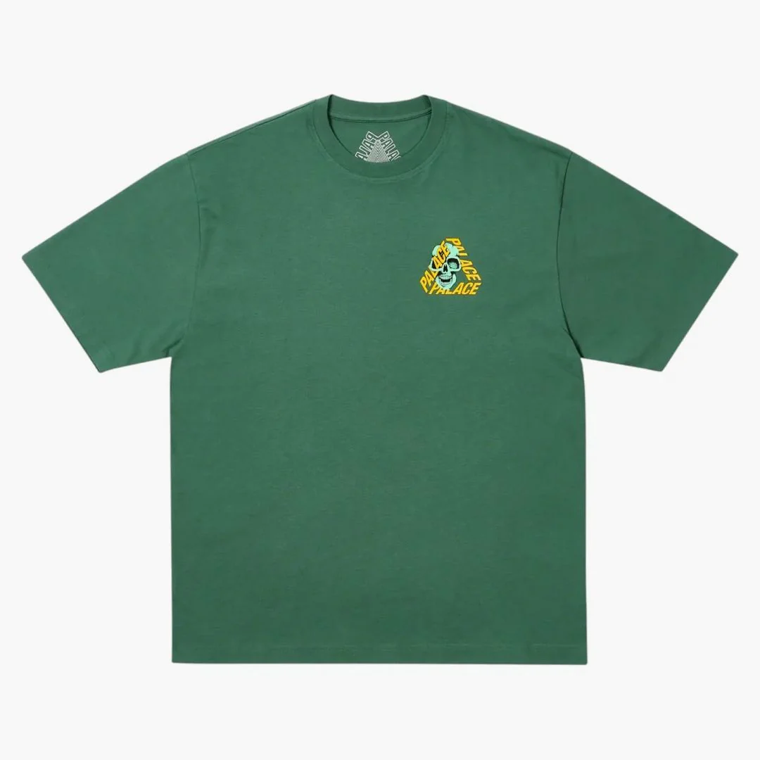 Palace P3 Skull T-shirt Racey Green - Image 2