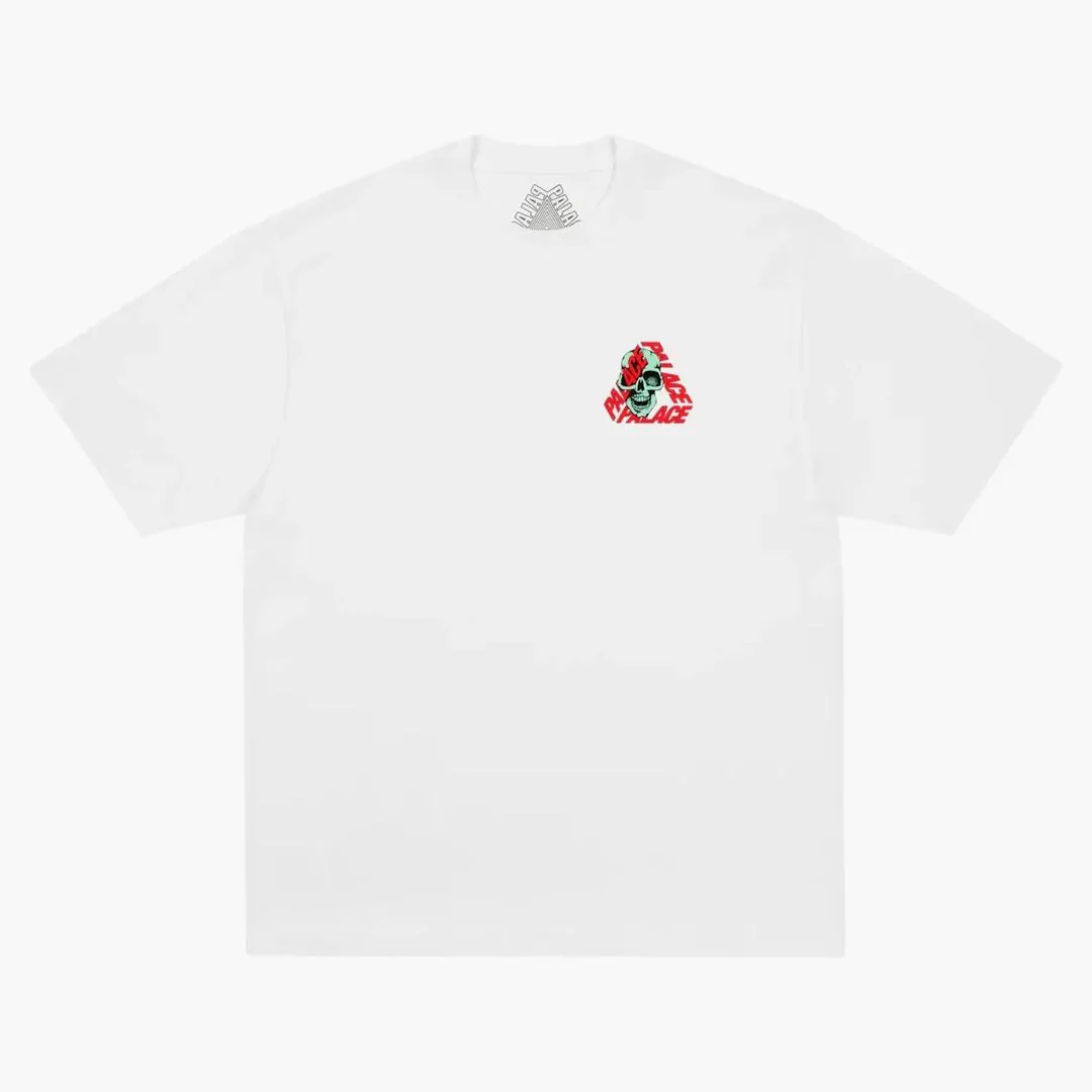 Palace P3 Skull T-shirt White - Image 2
