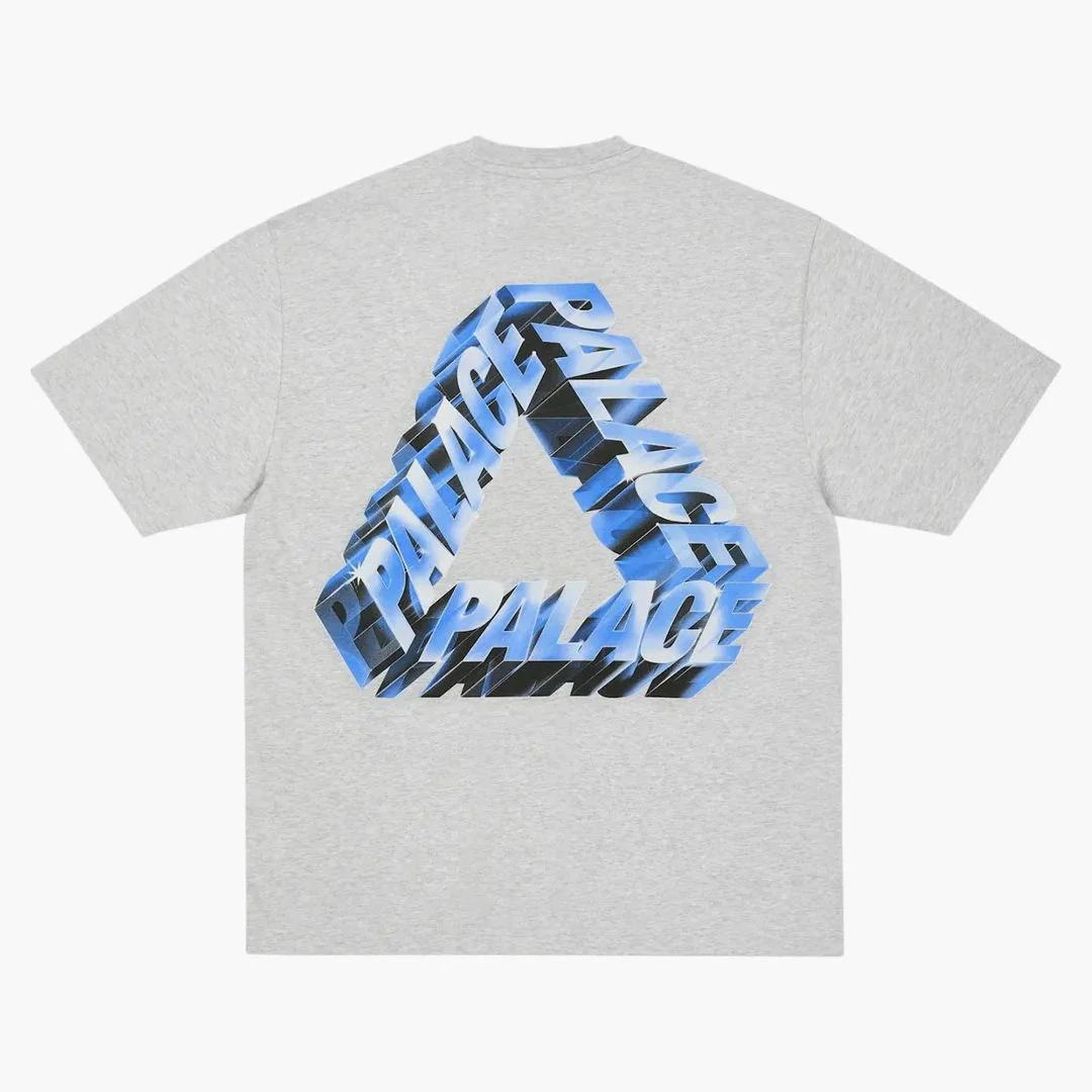 Palace Polished P3 T-shirt Grey Marl
