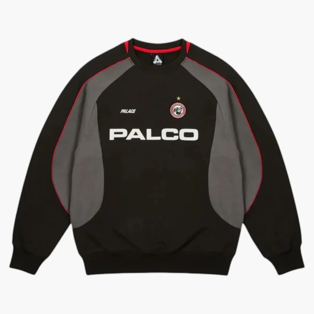 Palace Pro Team Palco Crew Black - Image 2