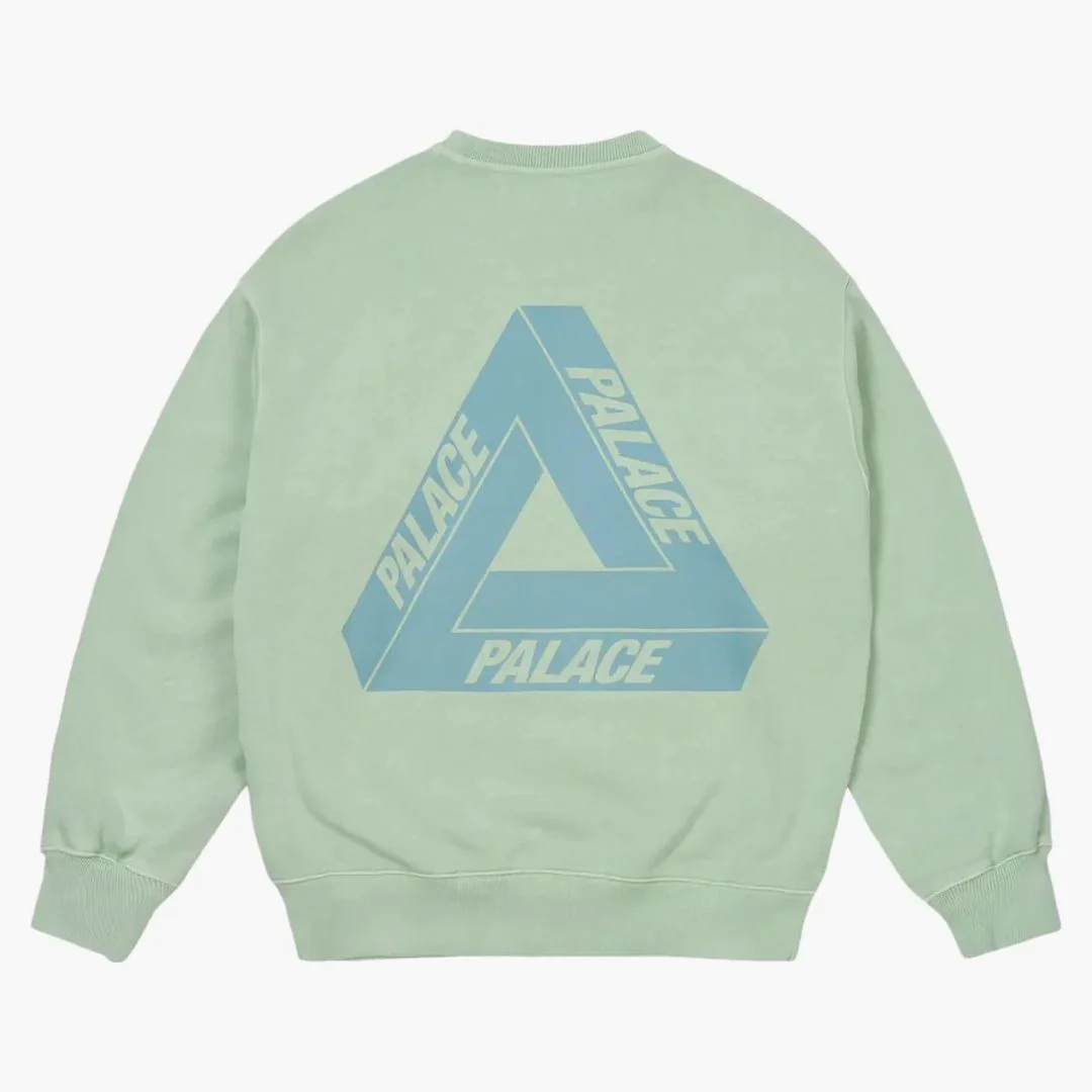 Palace Reacto Tri-ferg Crew Green