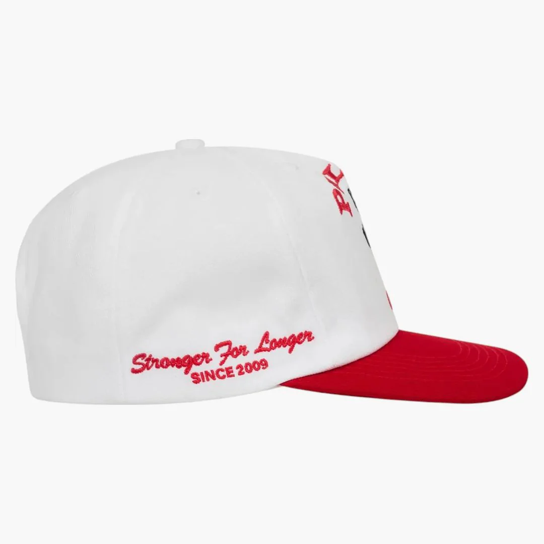Palace Stronger For Longer Snapback White/red - Image 2