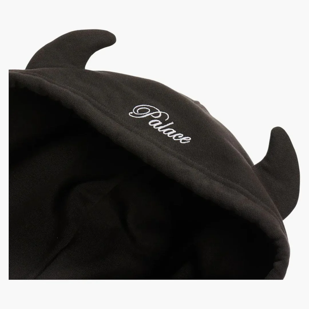 Palace Tri-gram Hood Black - Image 2