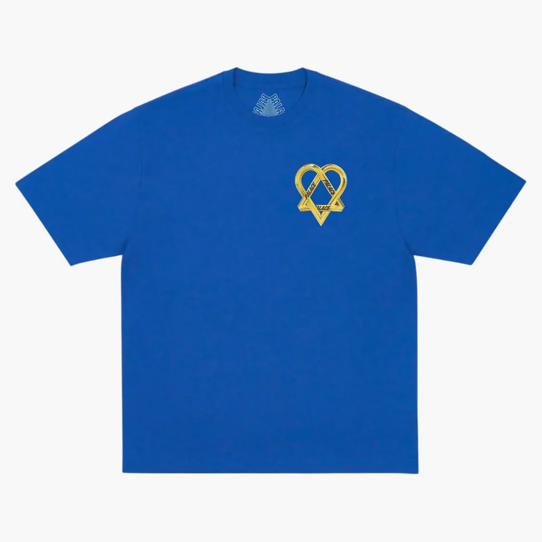 Palace Tri-gram T-shirt Blue Berry