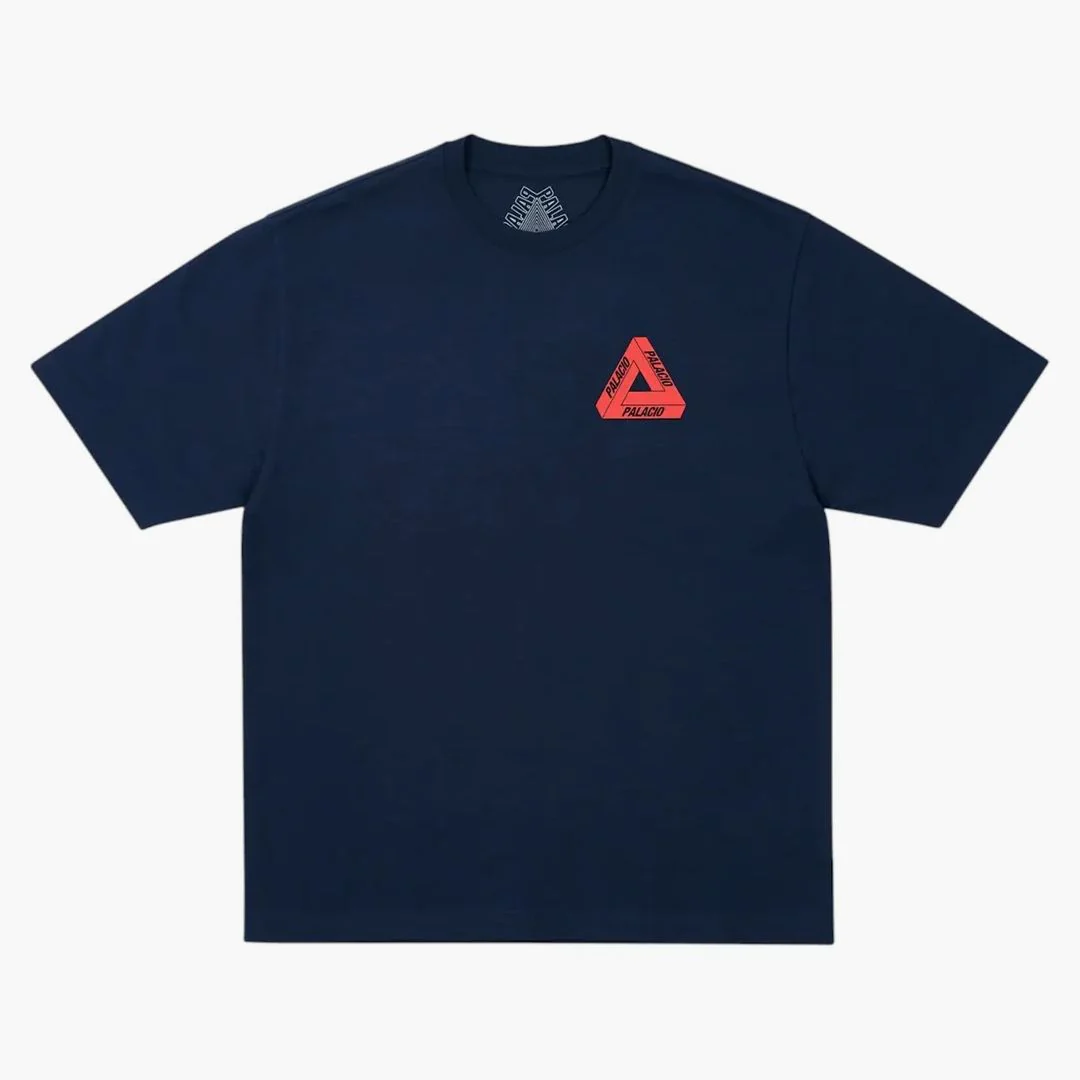 Palace Tri Lingual T-shirt Navy