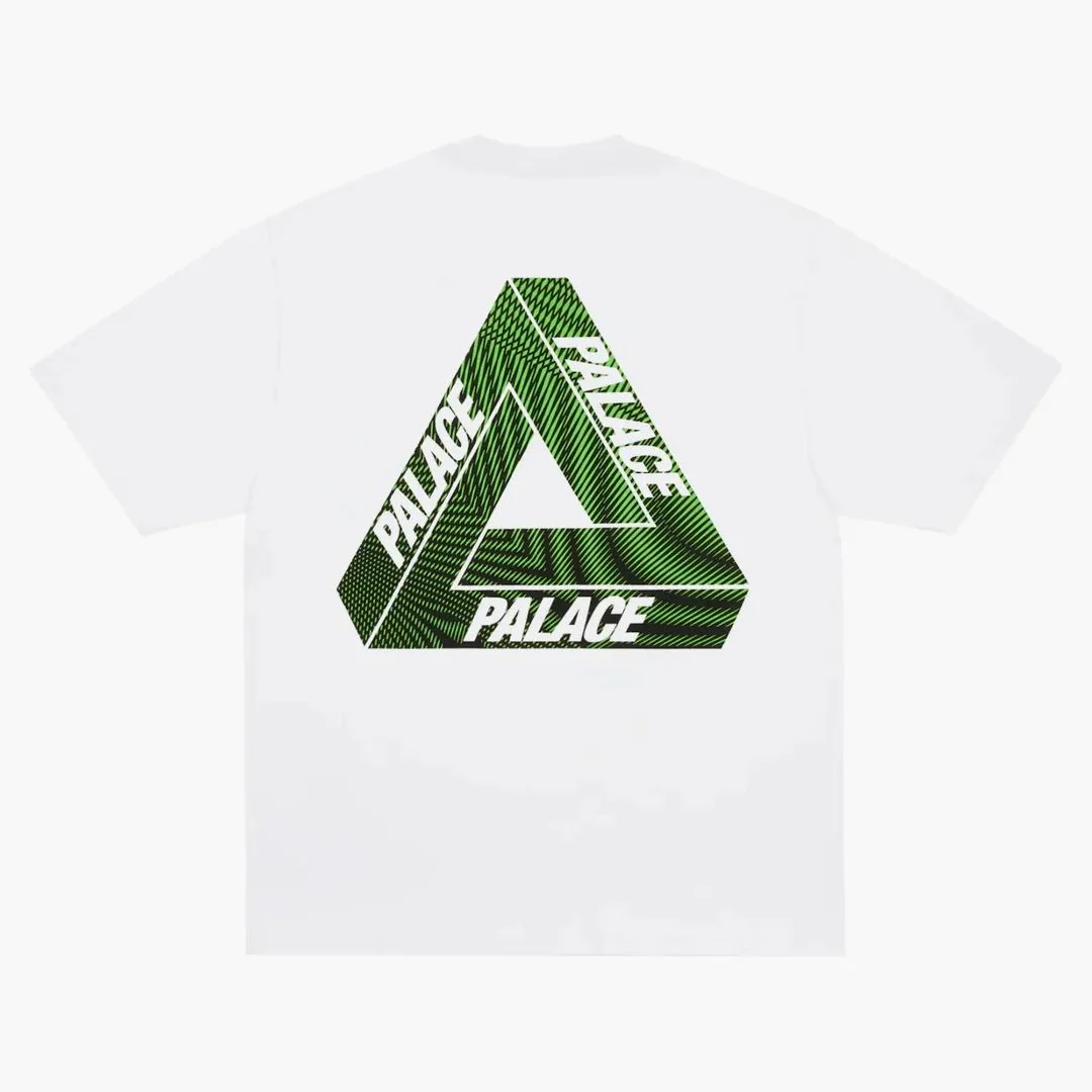 Palace Tri-vex T-shirt White/green