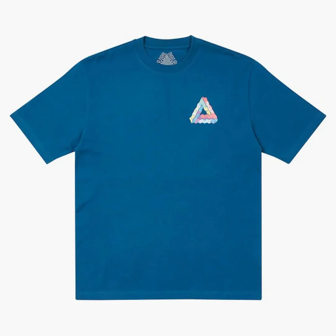 Palace Tri-visions T-shirt Blue - Image 2