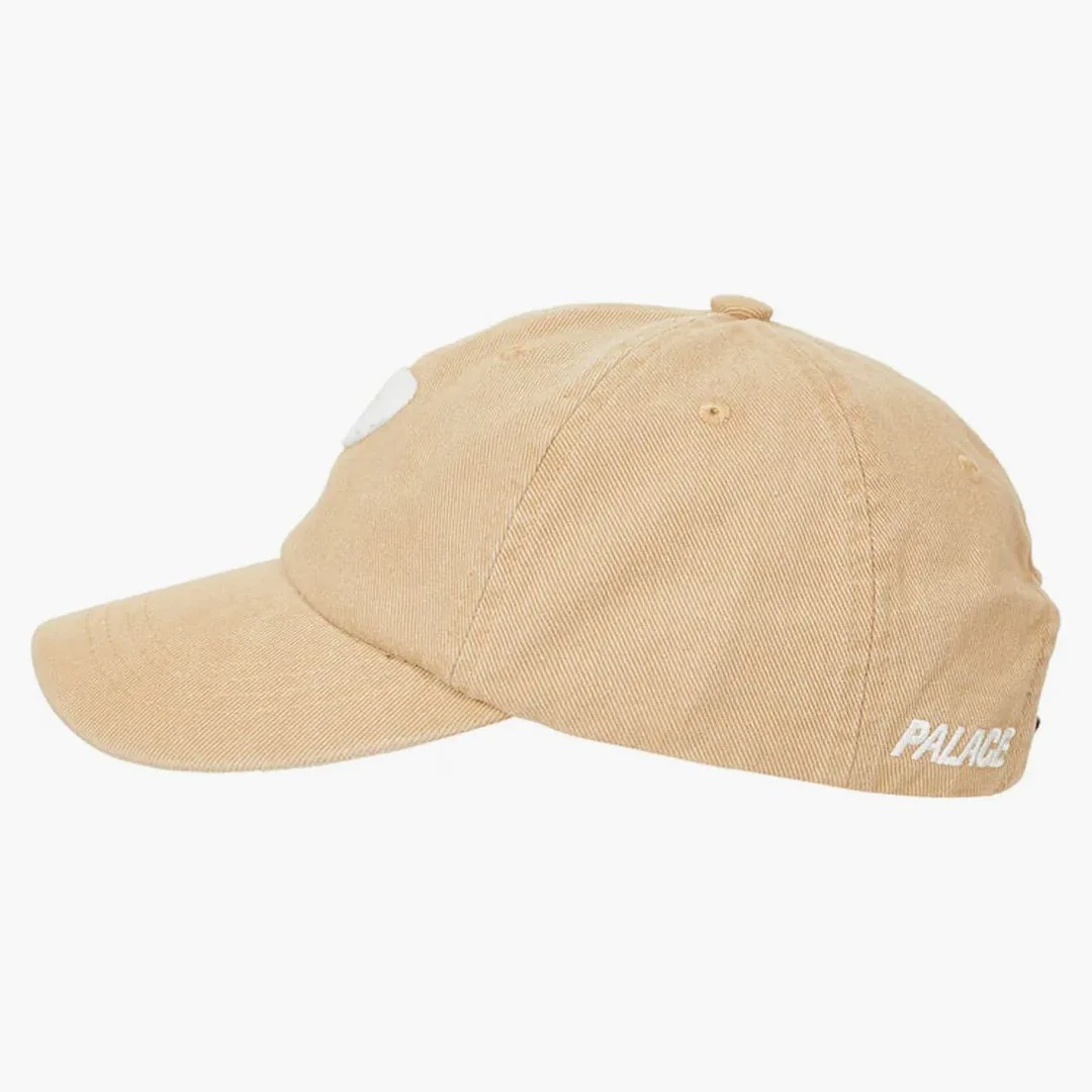 Palace Washed Twill P 6-panel Khaki - Image 3