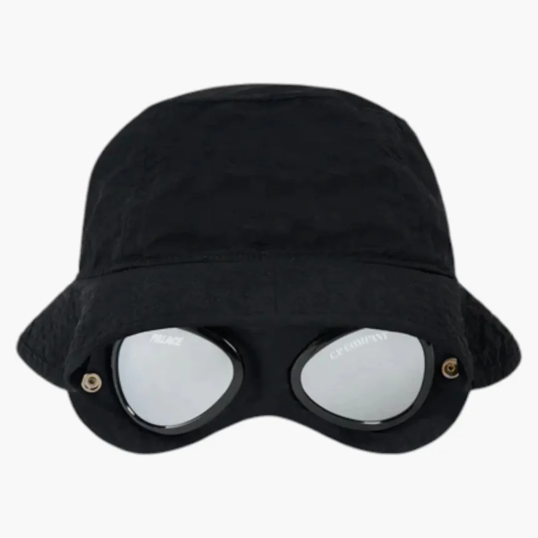 Palace X C.p. Company Plain Paper Touch Goggle Bucket Hat Navy
