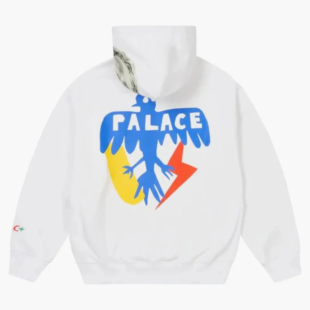 Palace X Jcc+ Hood White - Image 2