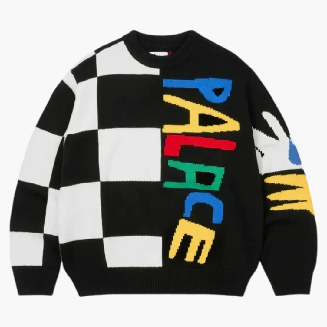 Palace X Jcc+ Knit Crew Black