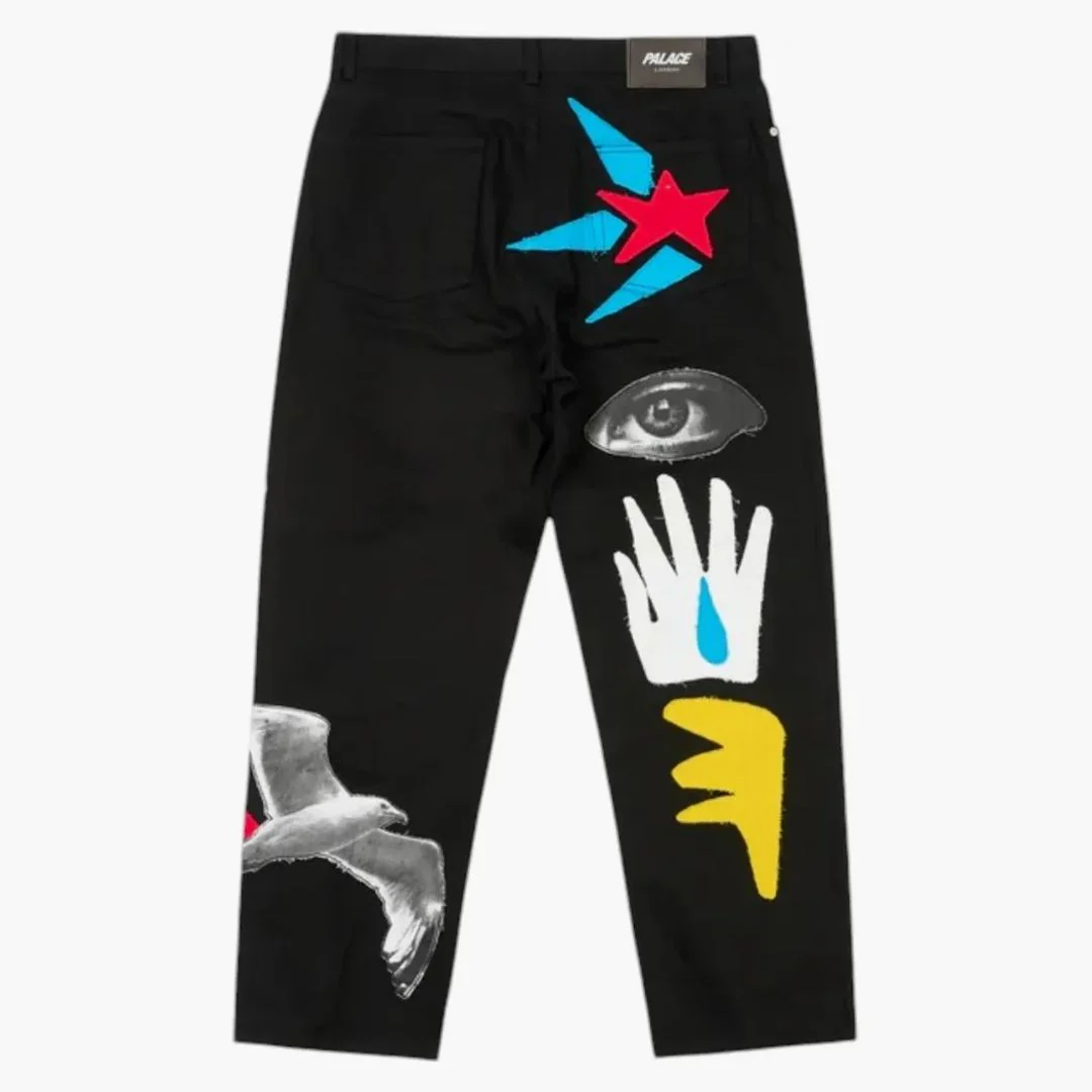 Palace X Jcc+ P45 Denim Jean Black - Image 2