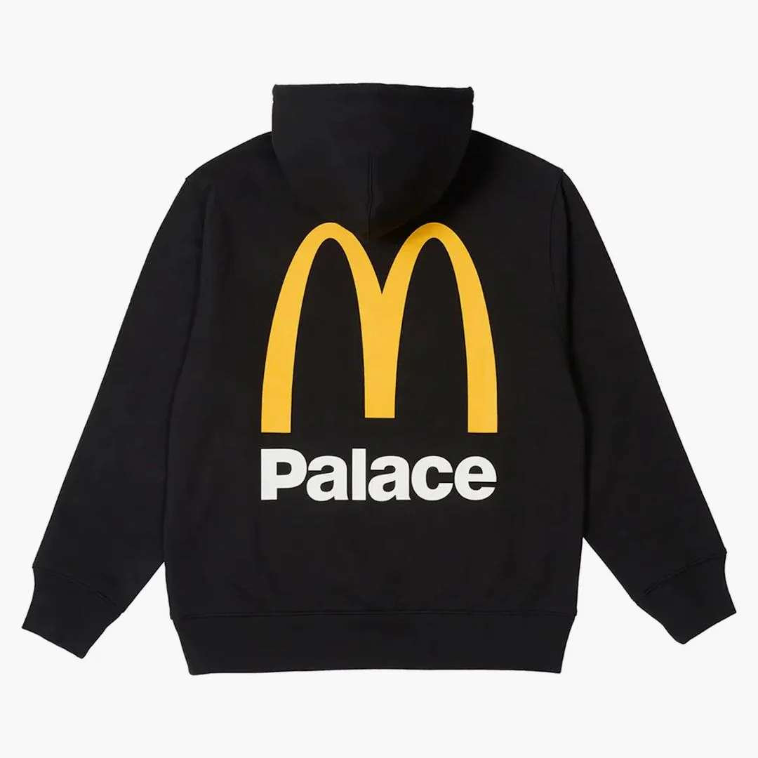 Palace X Mcdonald's Logo Hood Black - Image 2
