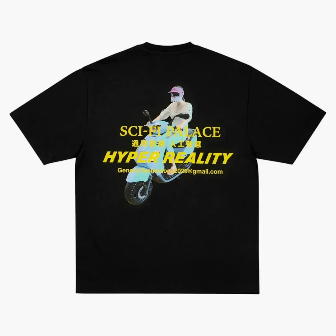 Palace X Sci-fi Fantasy Email T-shirt Black - Image 2
