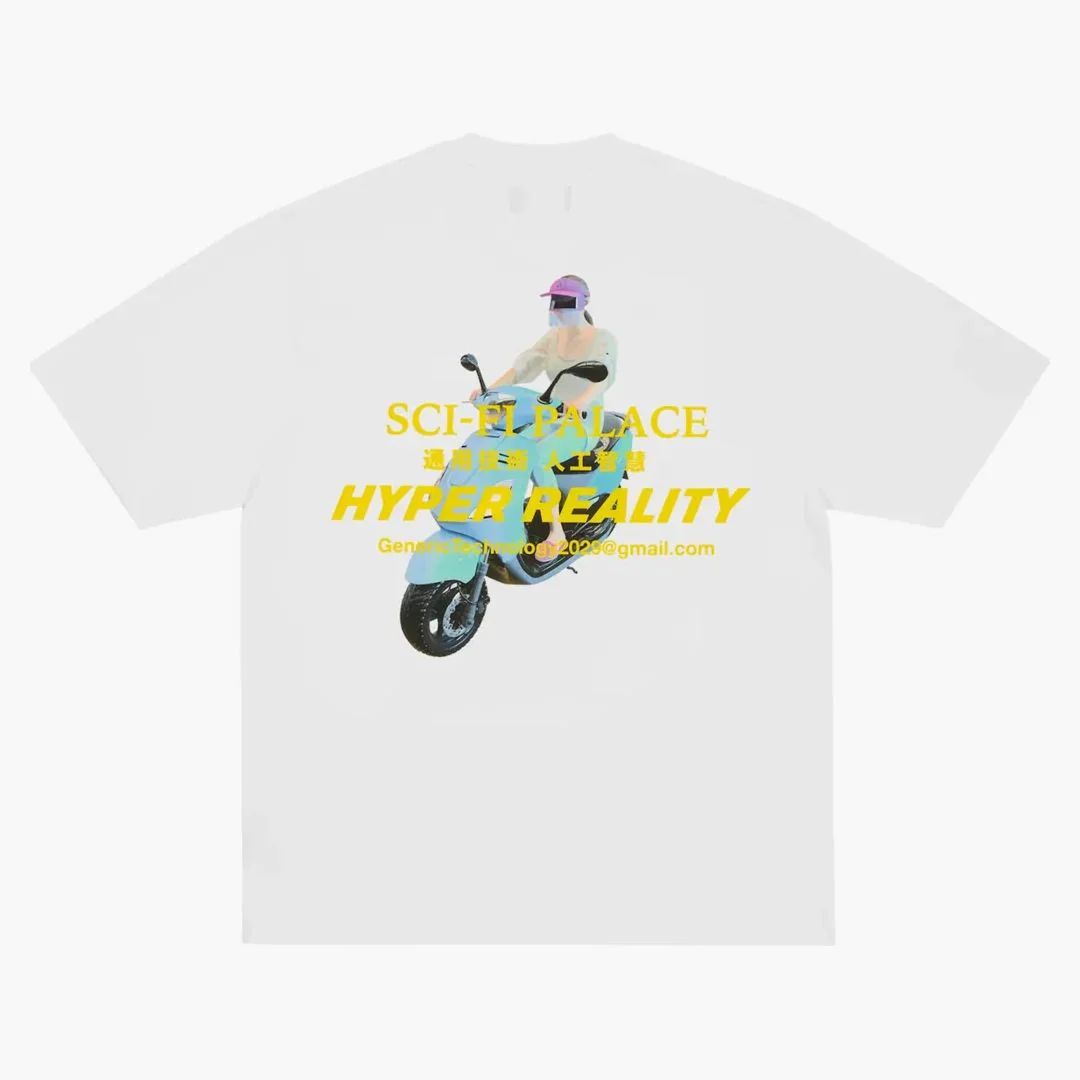 Palace X Sci-fi Fantasy Email T-shirt White - Image 2