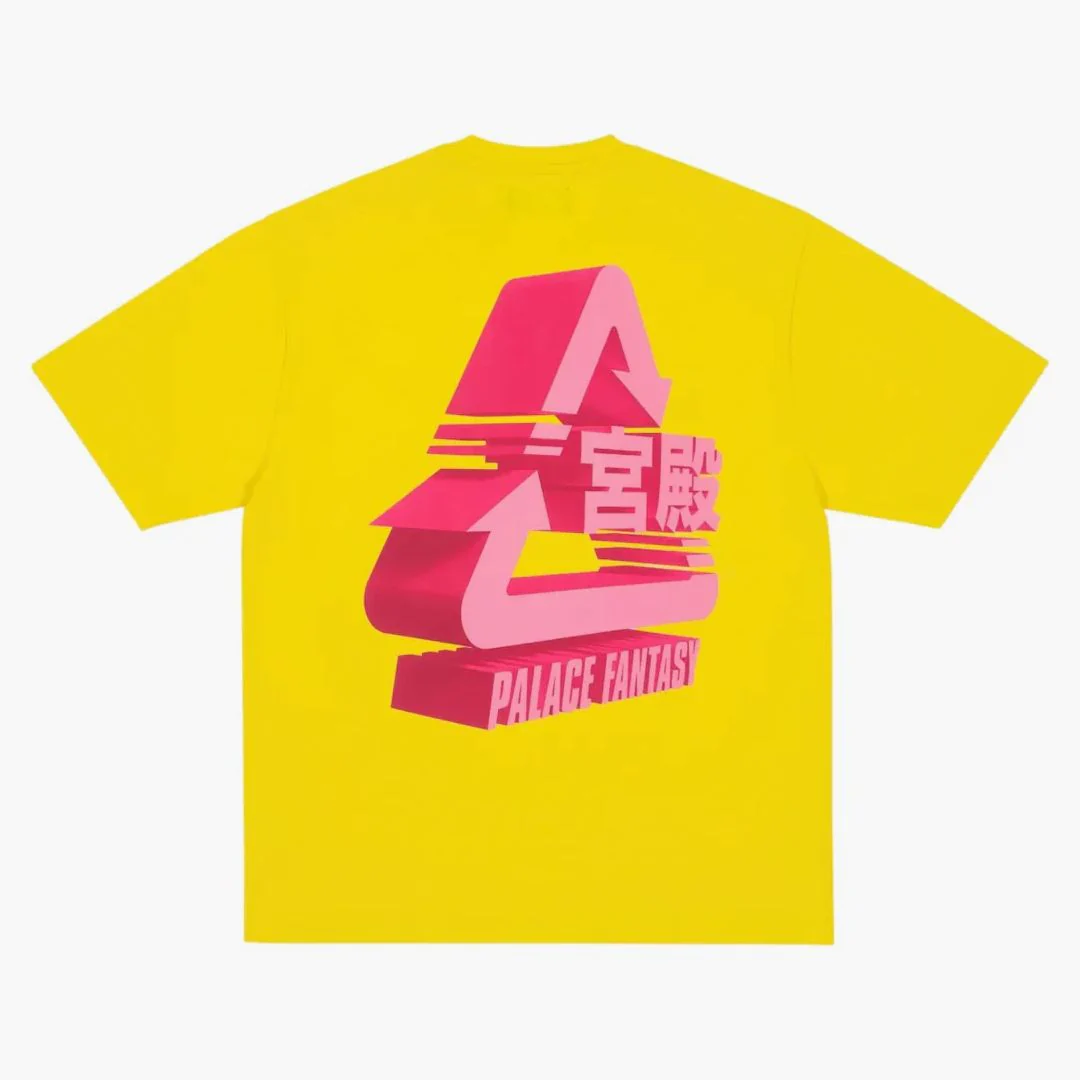 Palace X Sci-fi Fantasy Tri T-shirt Big Yellow - Image 2