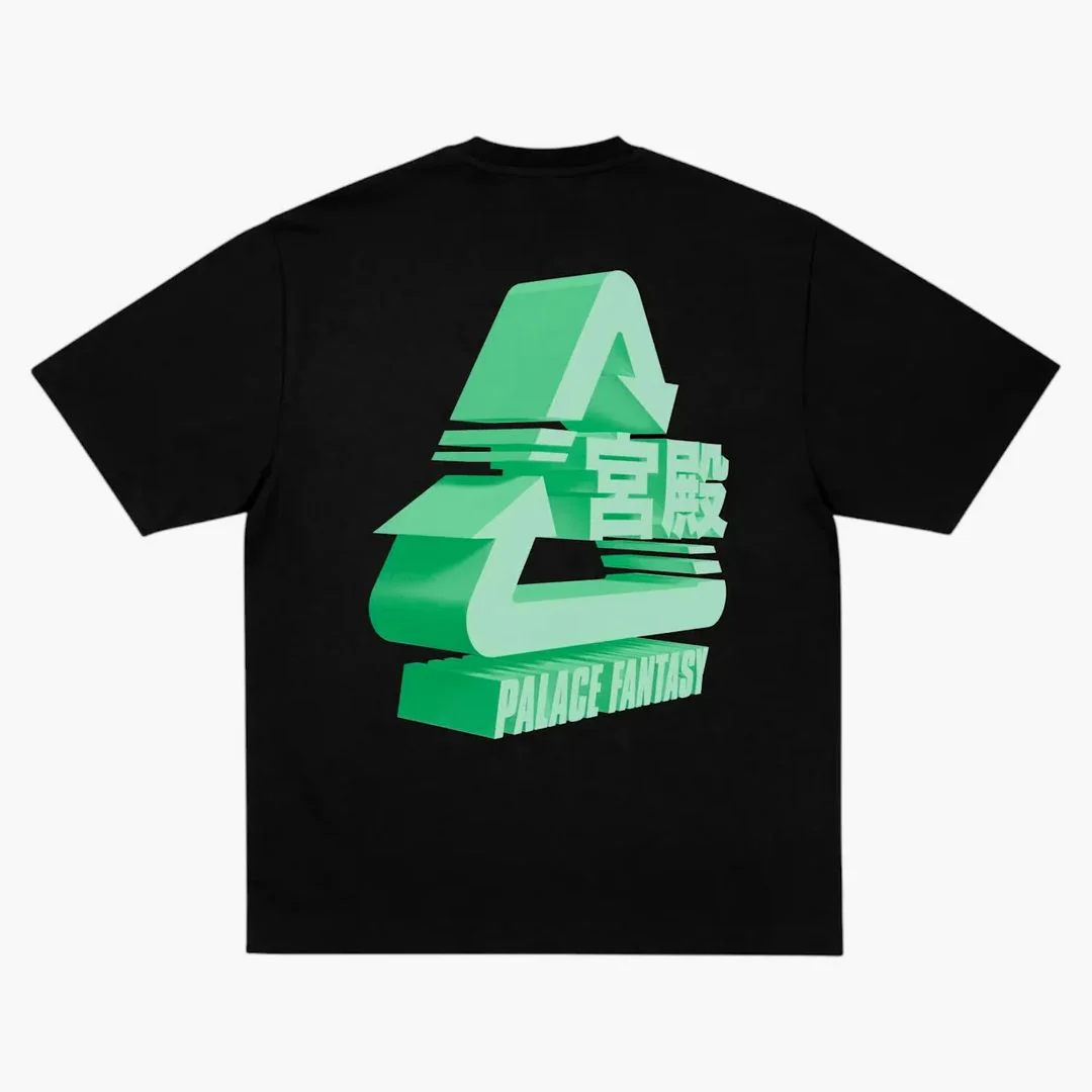 Palace X Sci-fi Fantasy Tri T-shirt Black - Image 2