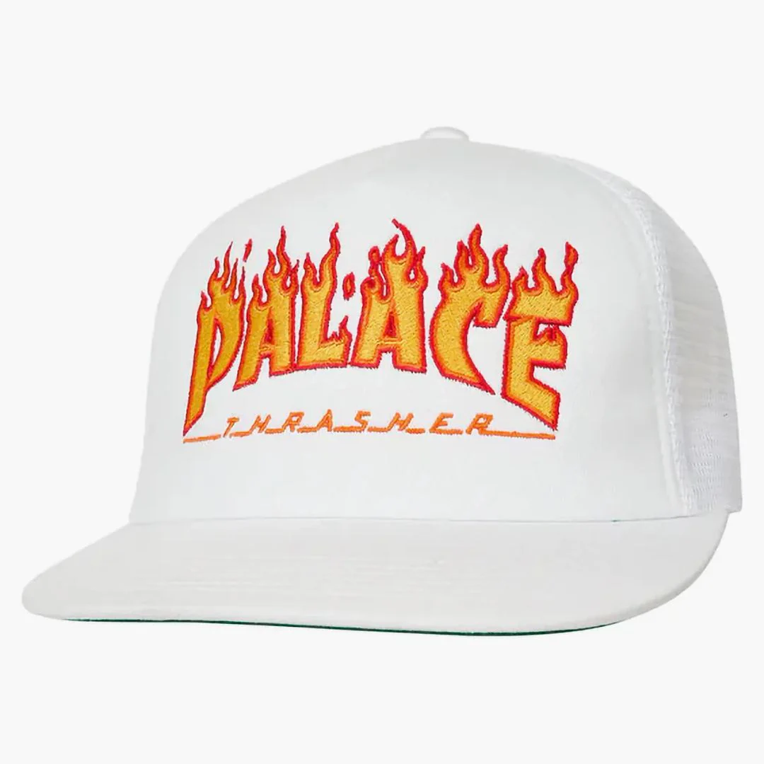 Palace X Thrasher Trucker White - Image 2