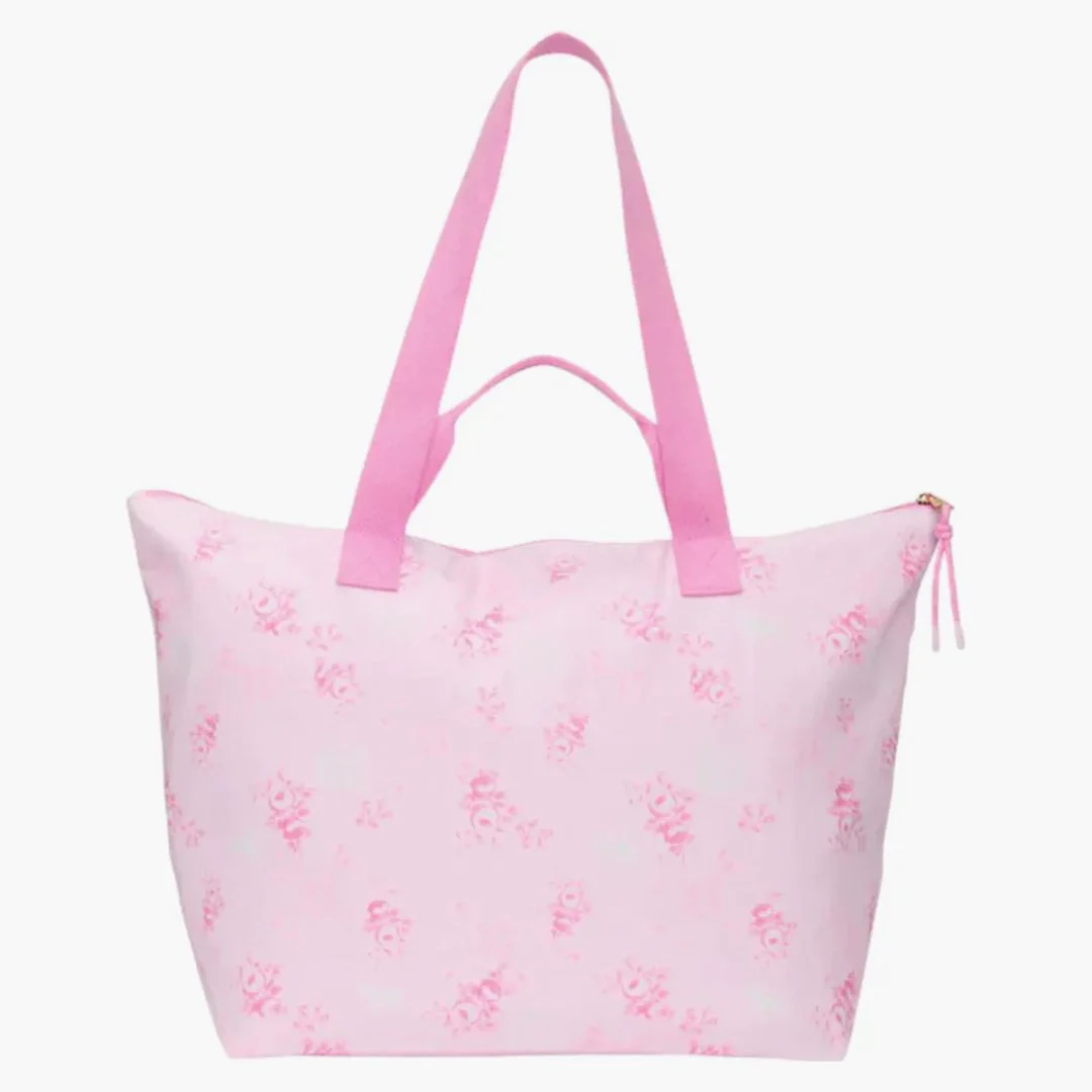 Pink X Loveshackfancy Tote Bag Beaux Icons - Image 2