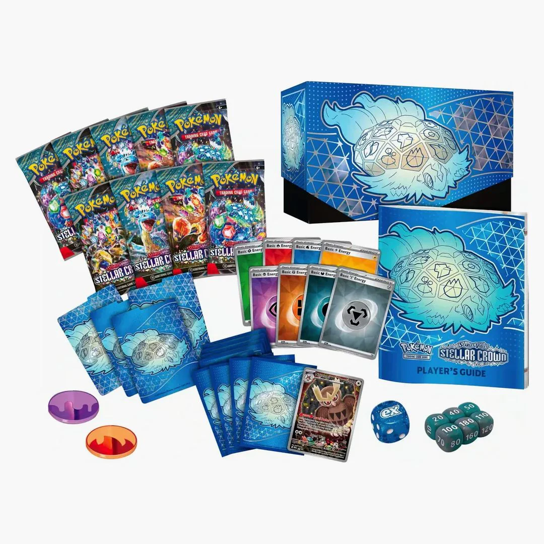 Pokémon Scarlet & Violet Steller Crown Elite Trainer Box - Image 2