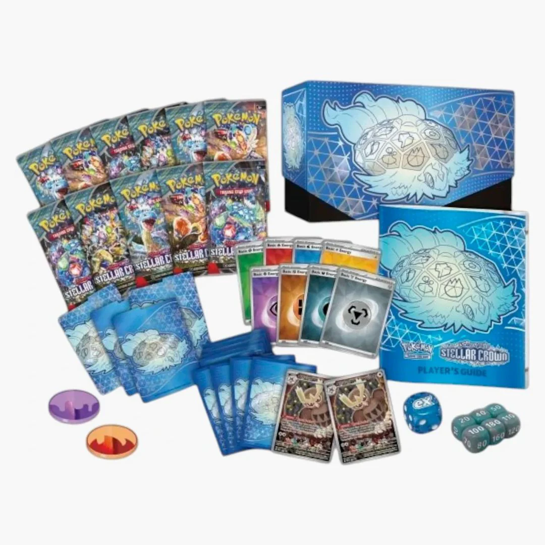 Pokémon Scarlet & Violet Steller Crown Pokemon Center Elite Trainer Box