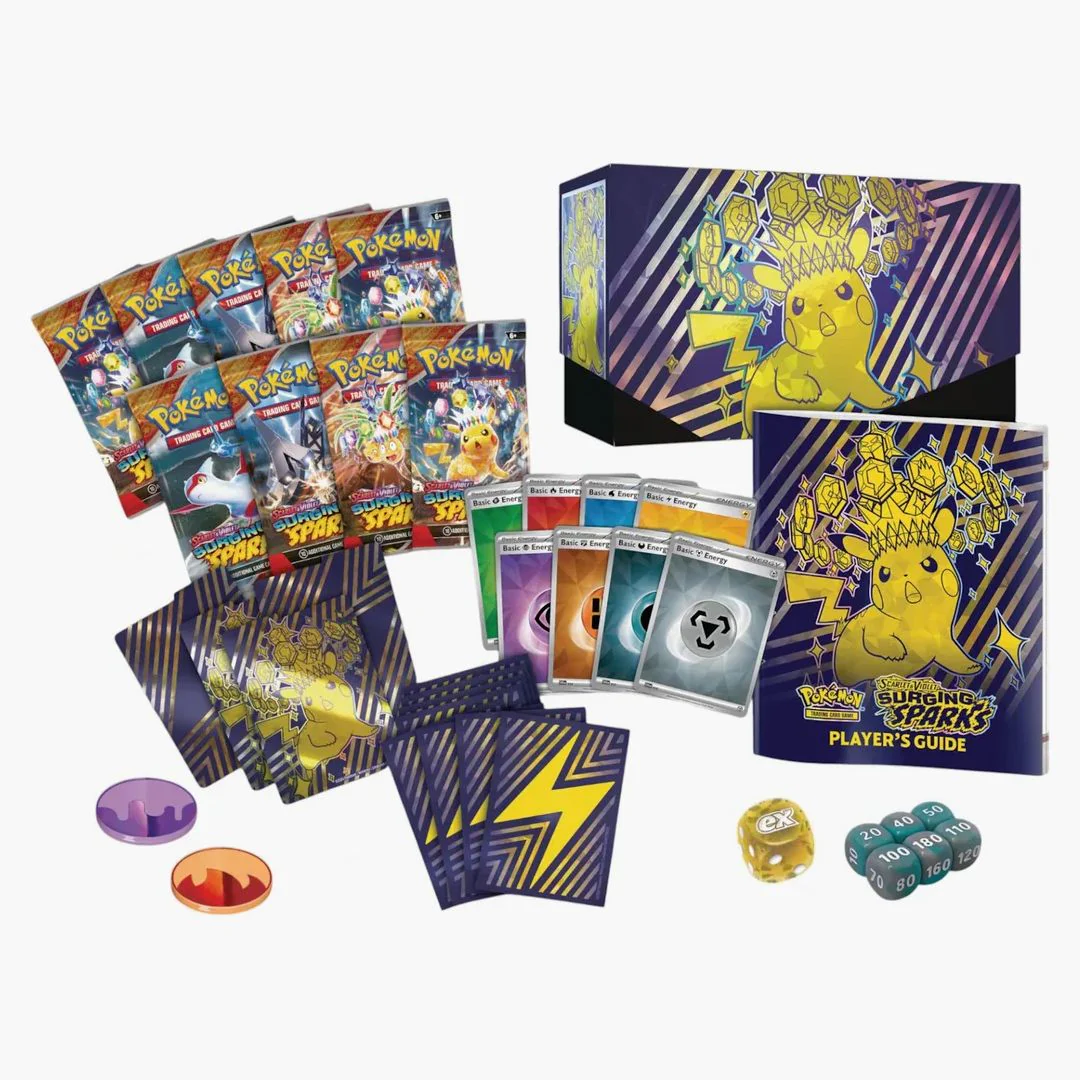Pokémon Scarlet & Violet Surging Sparks Elite Trainer Box - Image 2