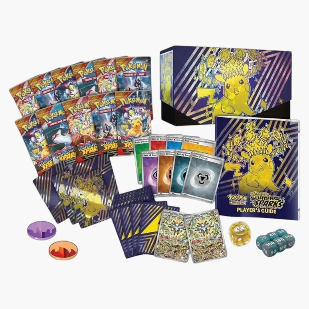 Pokémon Scarlet & Violet Surging Sparks Pokemon Center Elite Trainer Box