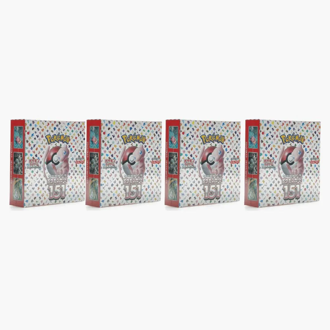 Pokémon Tcg Scarlet & Violet 151 Enhanced Expansion Pack (japanese) 4x Lot