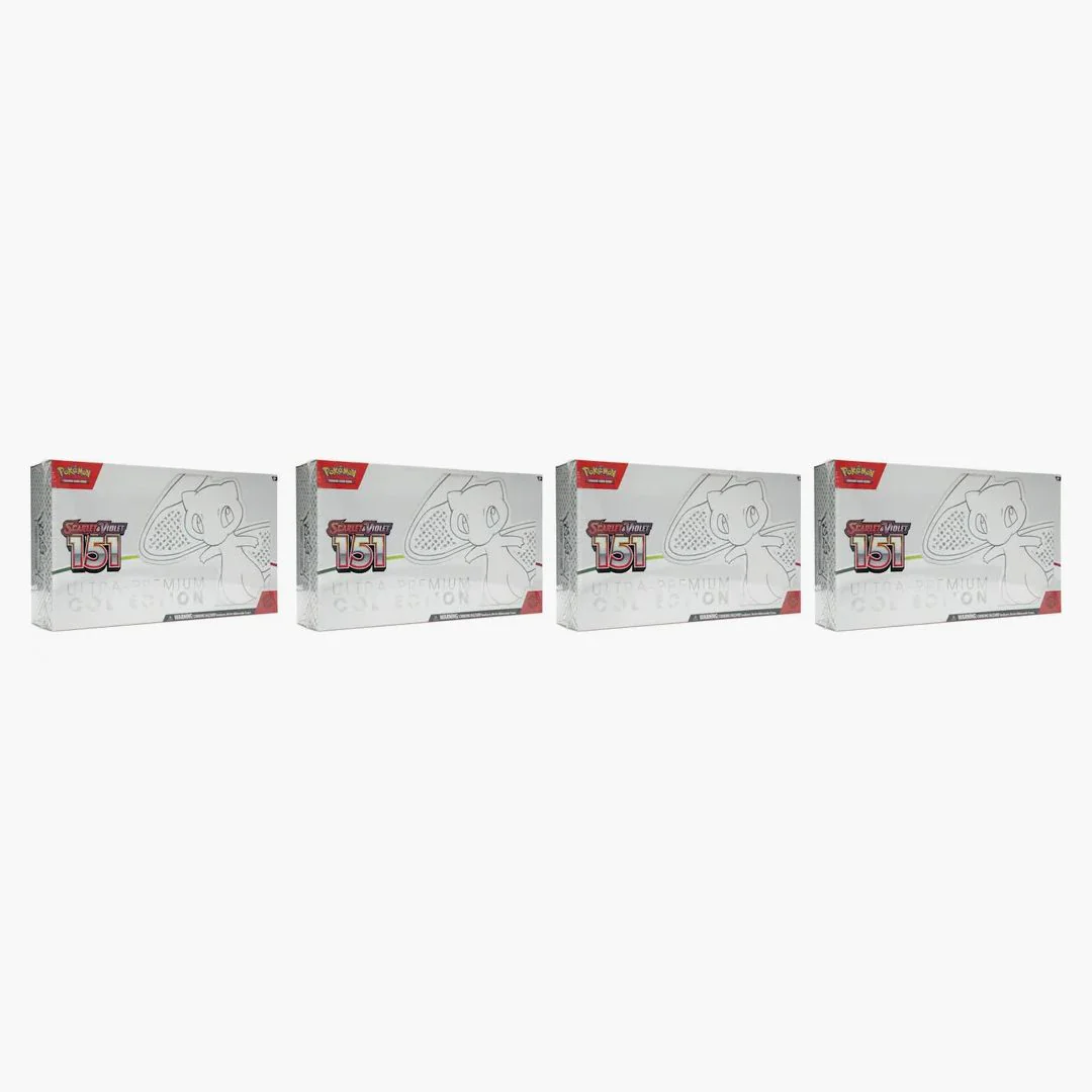 Pokémon Tcg Scarlet & Violet 151 Ultra Premium Collection 4x Lot - Image 2
