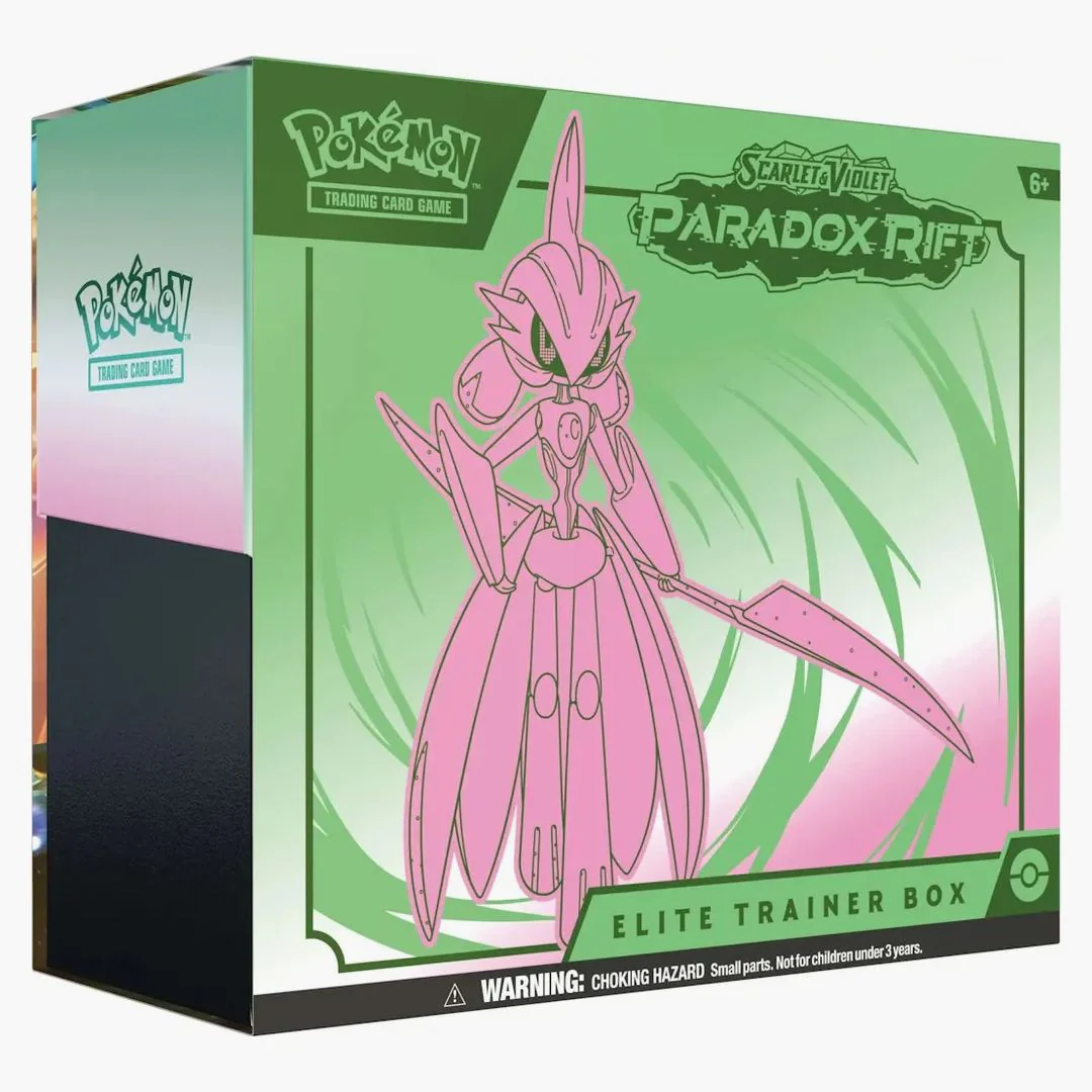 Pokémon Tcg Scarlet & Violet Paradox Rift Iron Valiant Elite Trainer - Image 2