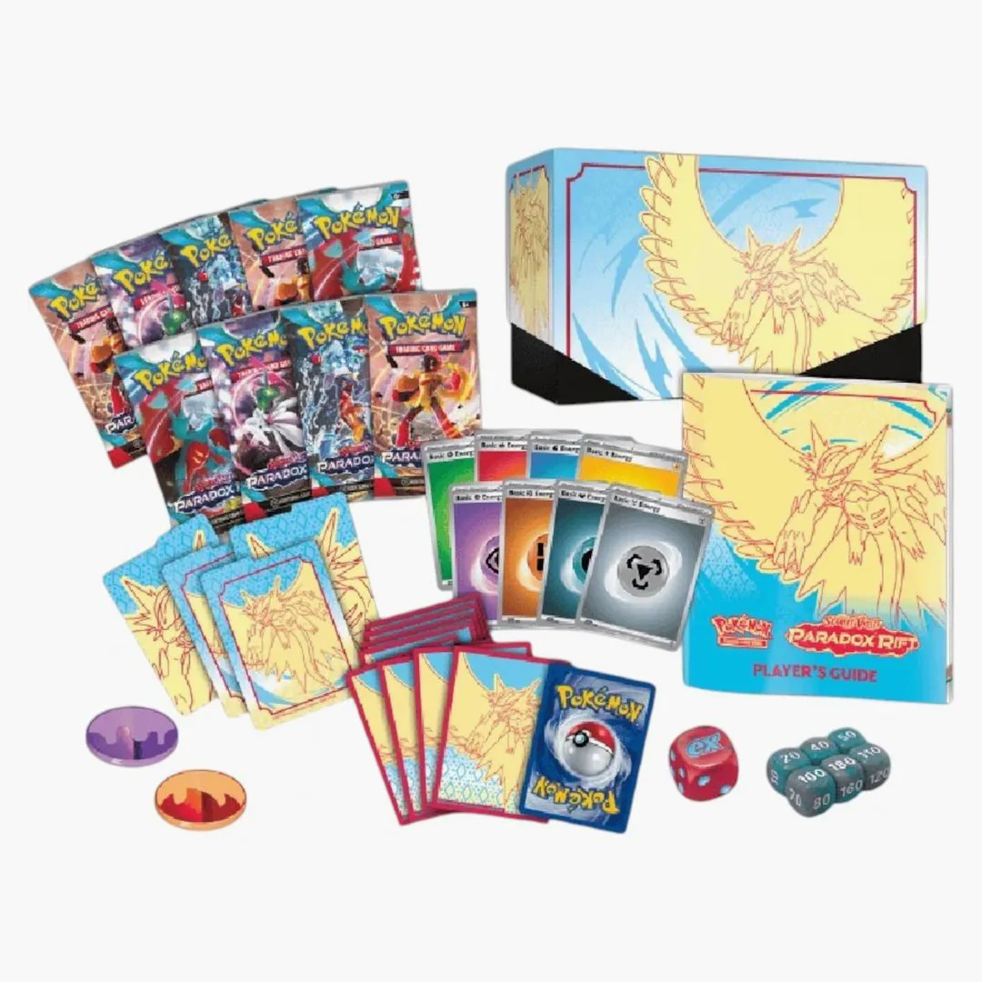 Pokémon Tcg Scarlet & Violet Paradox Rift Roaring Moon Elite Trainer - Image 2