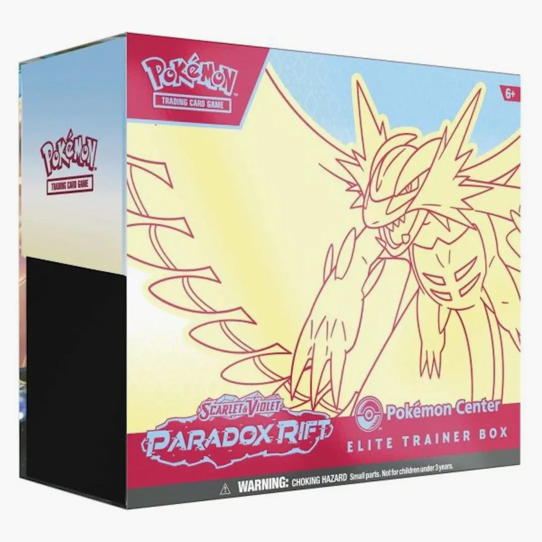 Pokémon Tcg Scarlet & Violet Paradox Rift Roaring Moon Pokemon Center Elite Trainer Box - Image 2