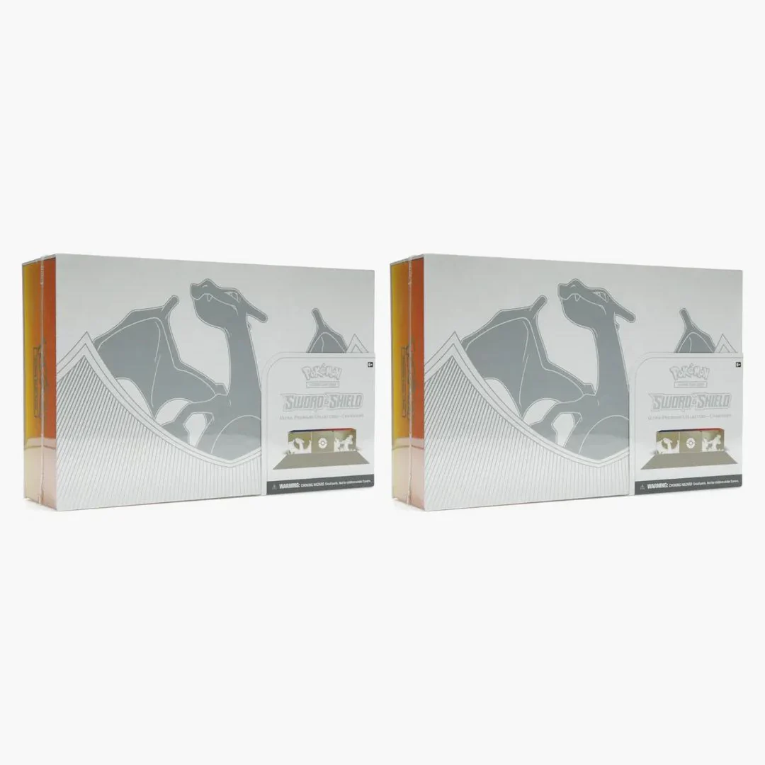 Pokemon Tcg Sword & Shield Charizard Ultra-premium Collection Box 2x Lot - Image 2